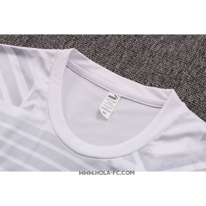Chandal del Olympique Marsella 2022-2023 Manga Corta Gris